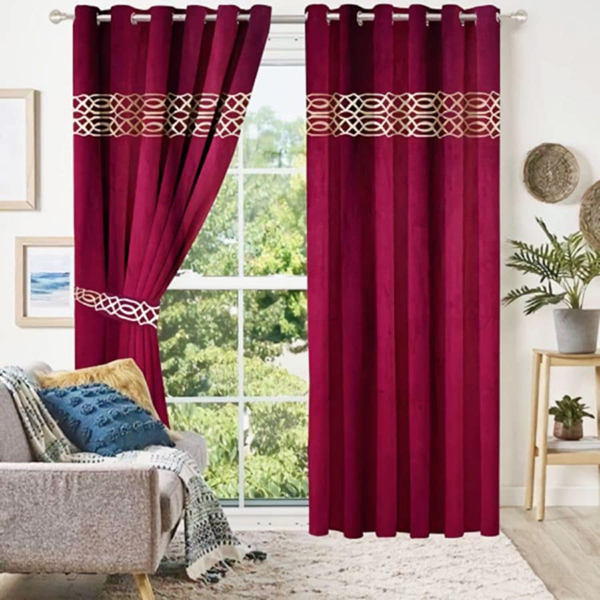 luxury velvet curtains f13