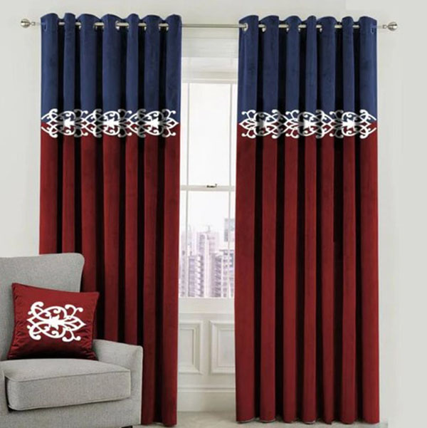 velvet two colour front border 10