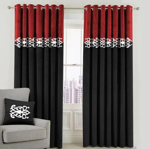velvet two colour front border 12