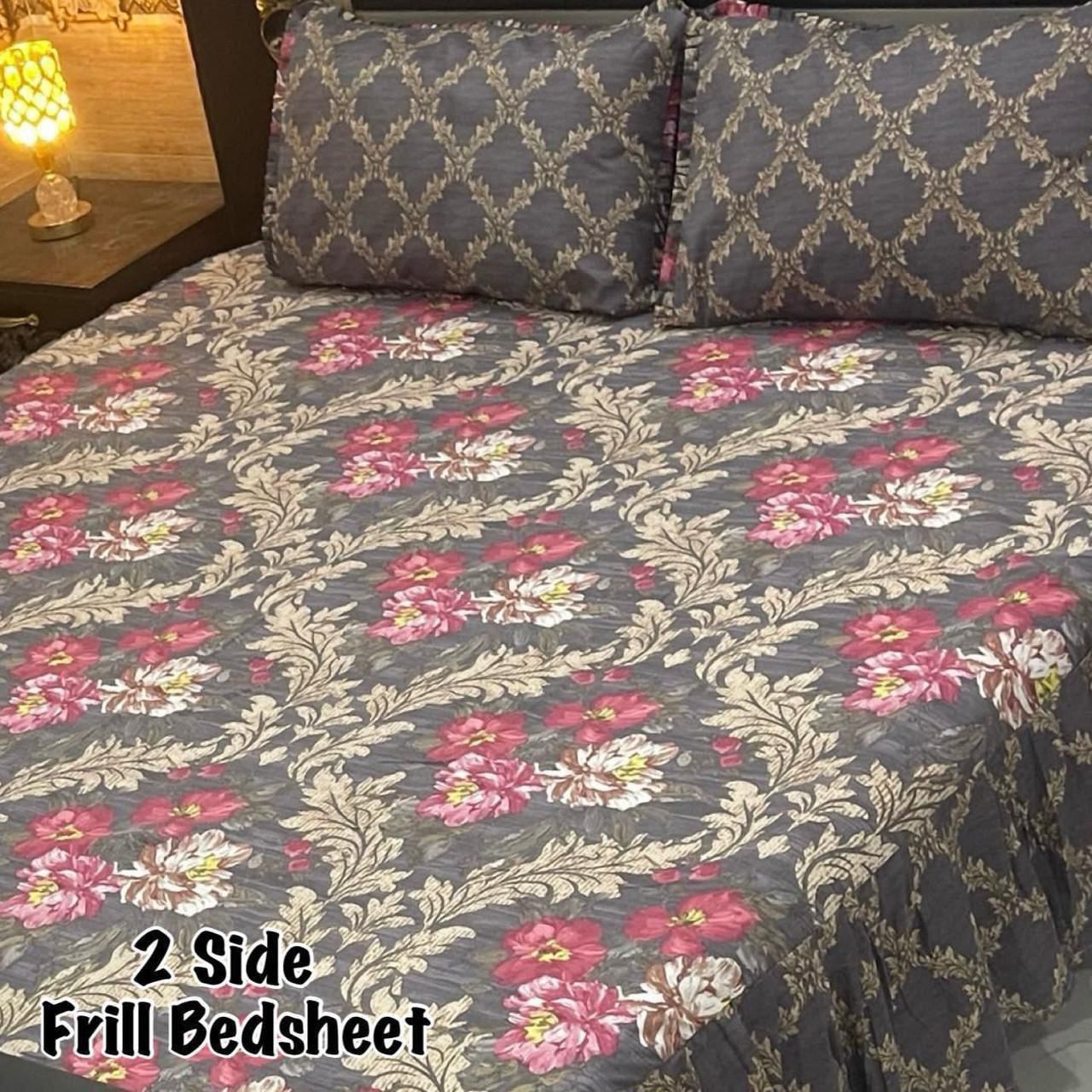 2 Sided Frill Bed sheets