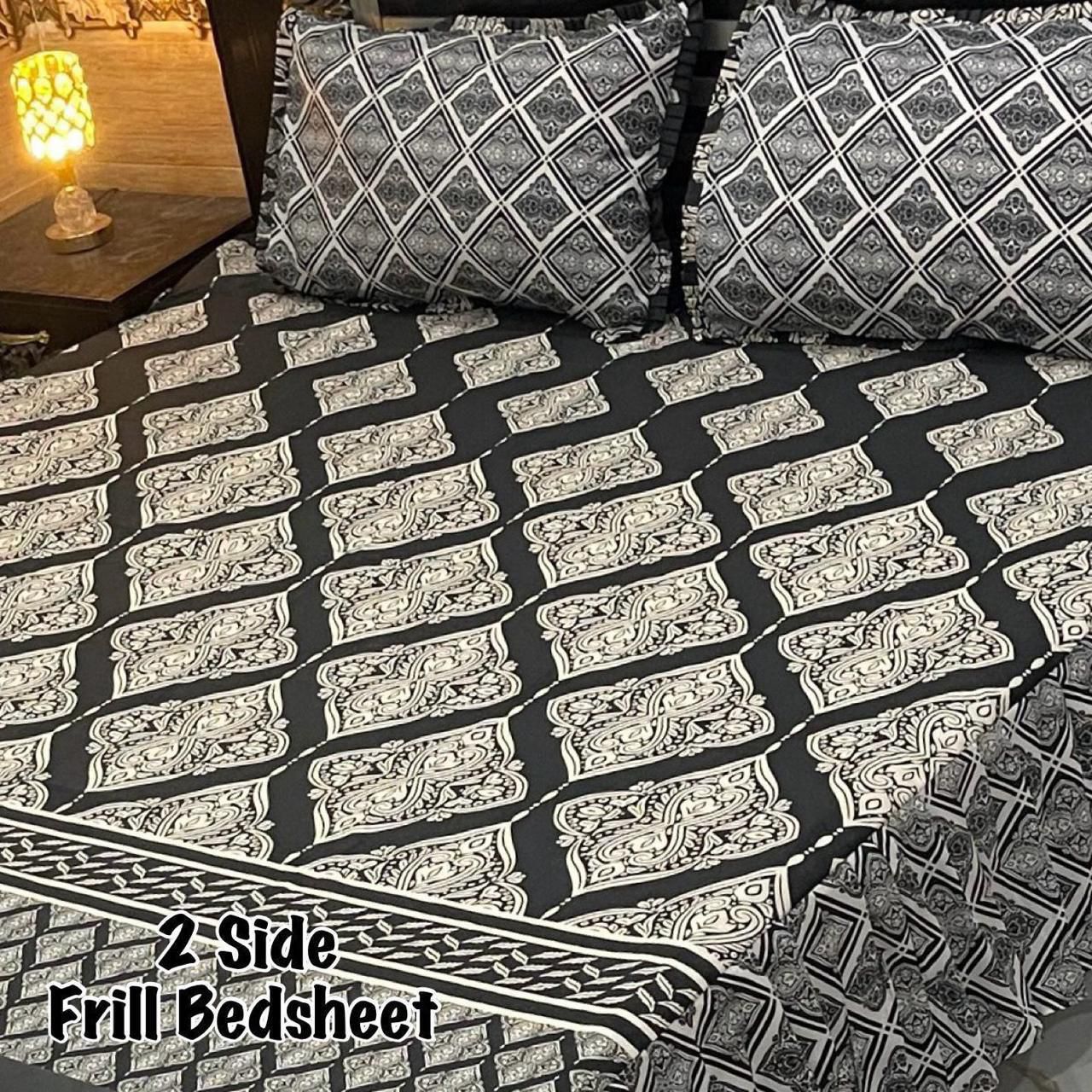 2 Sided Frill Bed sheets