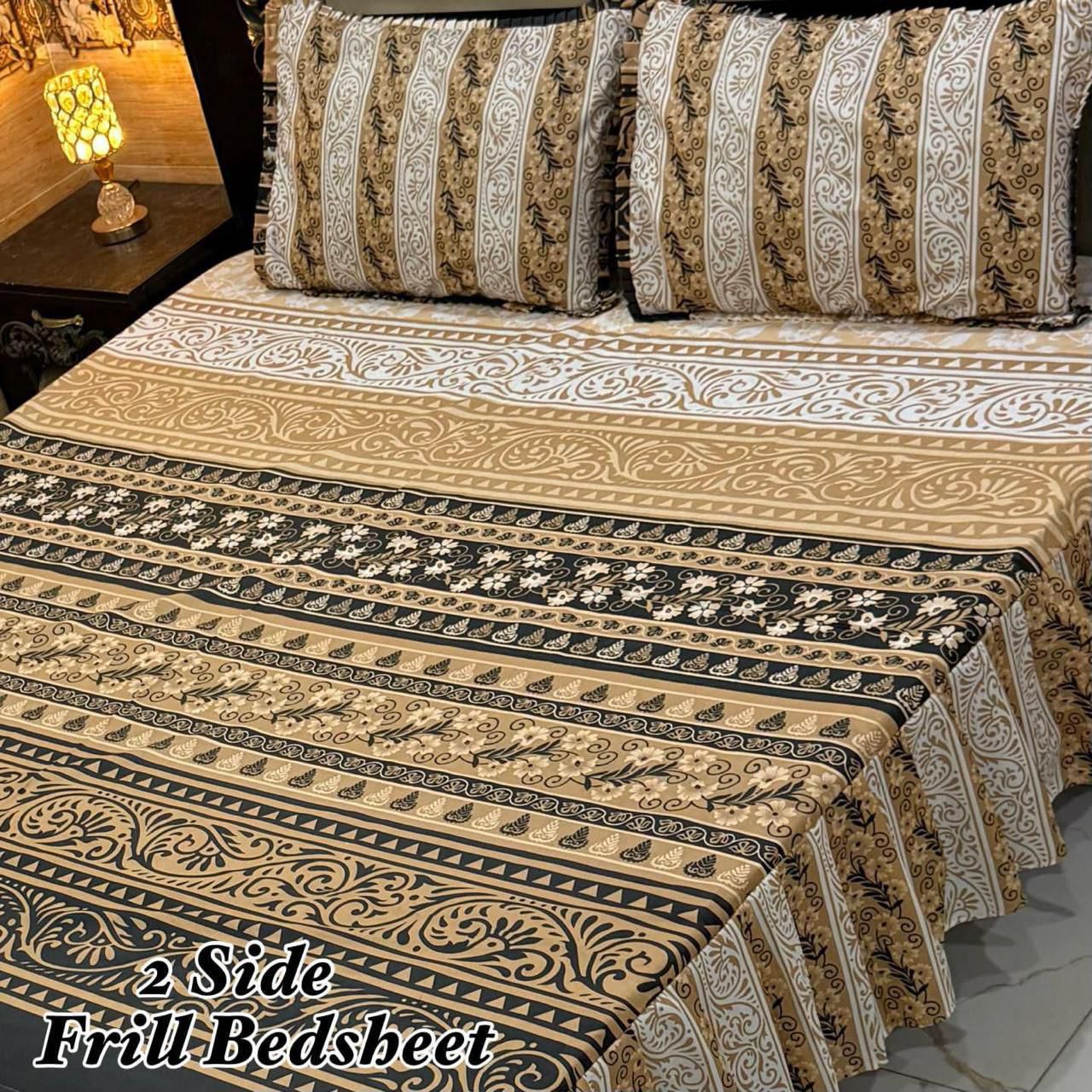 2 Sided Frill Bed sheets