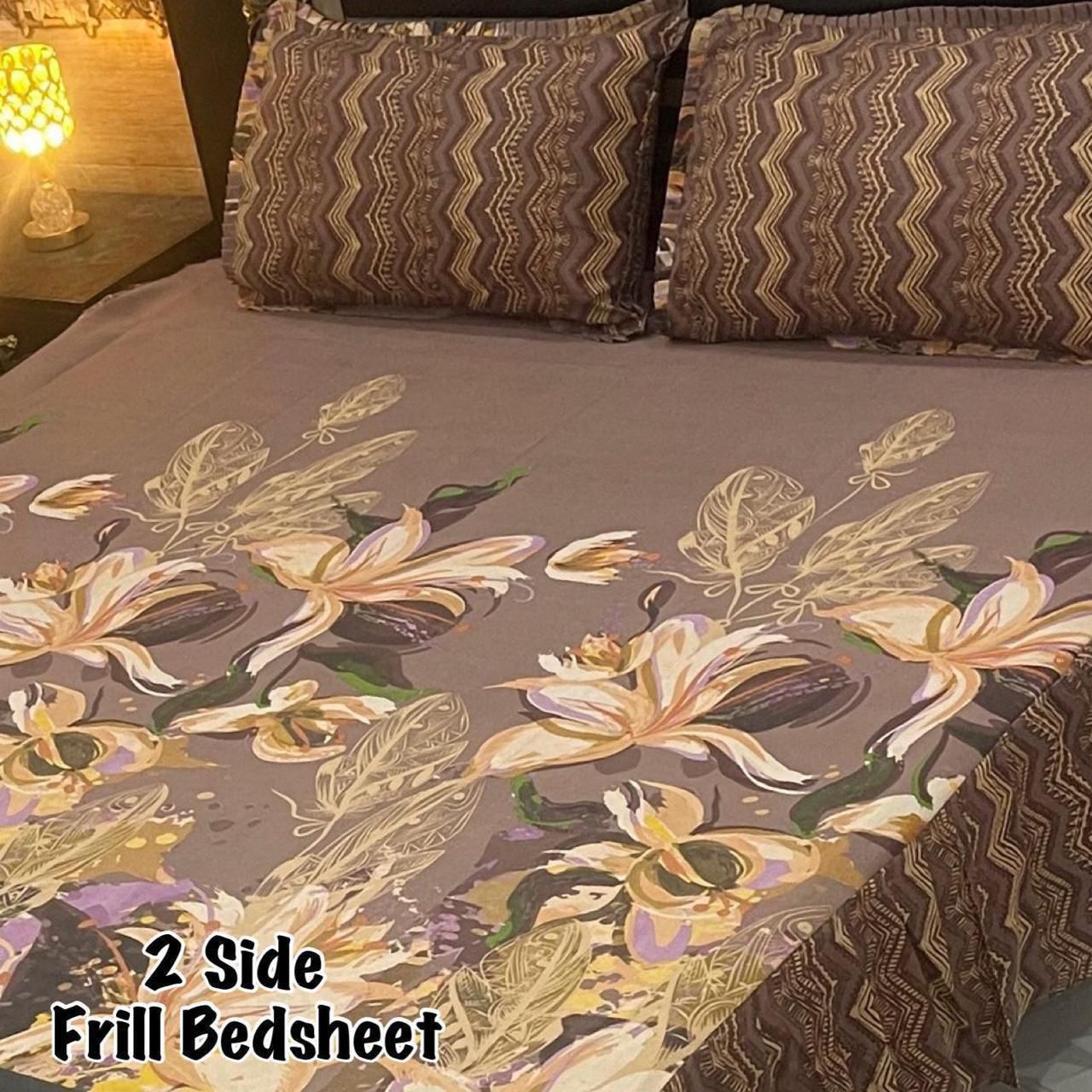 2 Sided Frill Bed sheets
