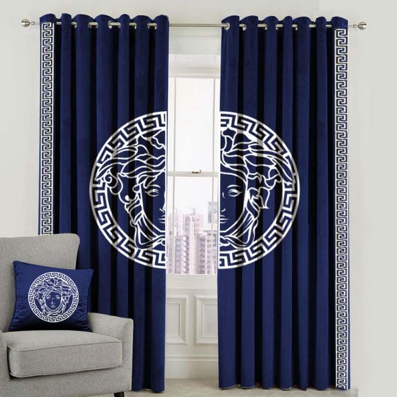 Luxury Velvet Versace Curtains