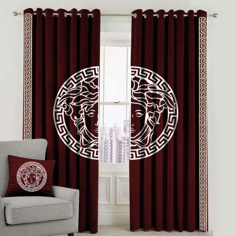 Luxury Velvet Versace Curtains